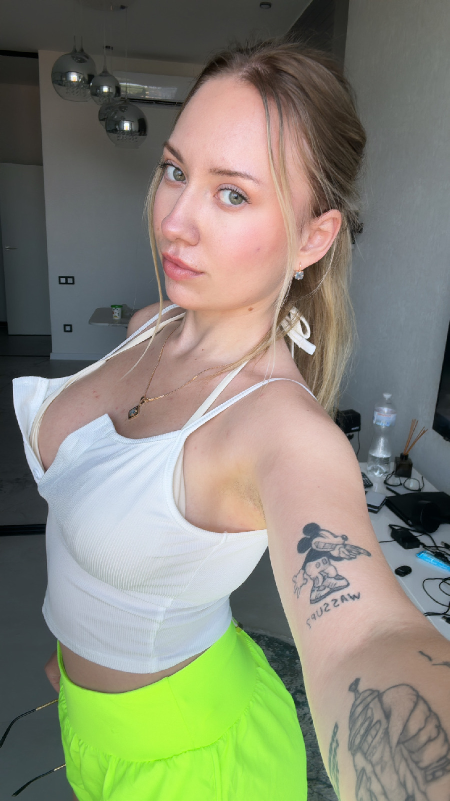 KateV in her underwear in Maua