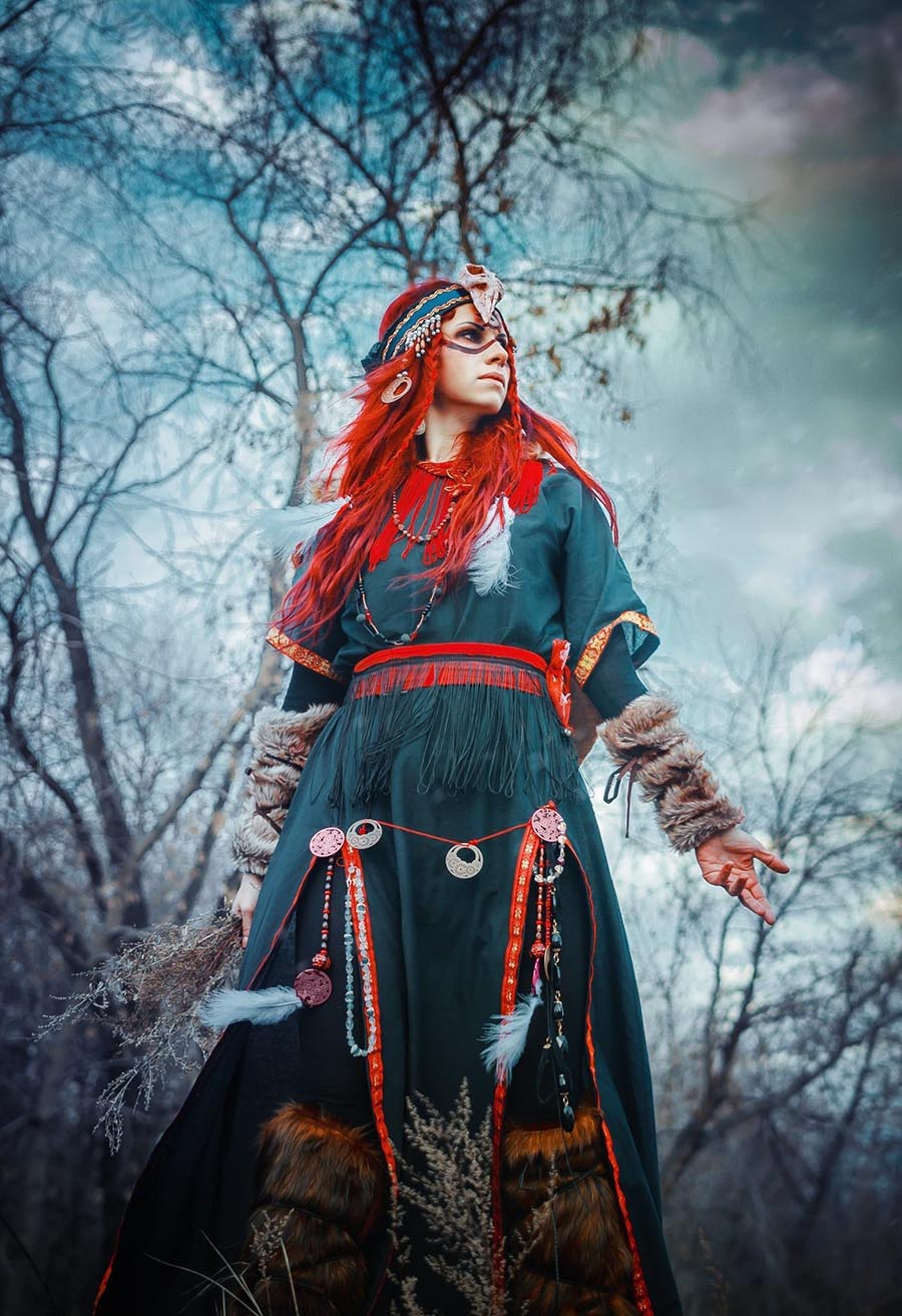 Girls in Slavic costumes underwear in Maua