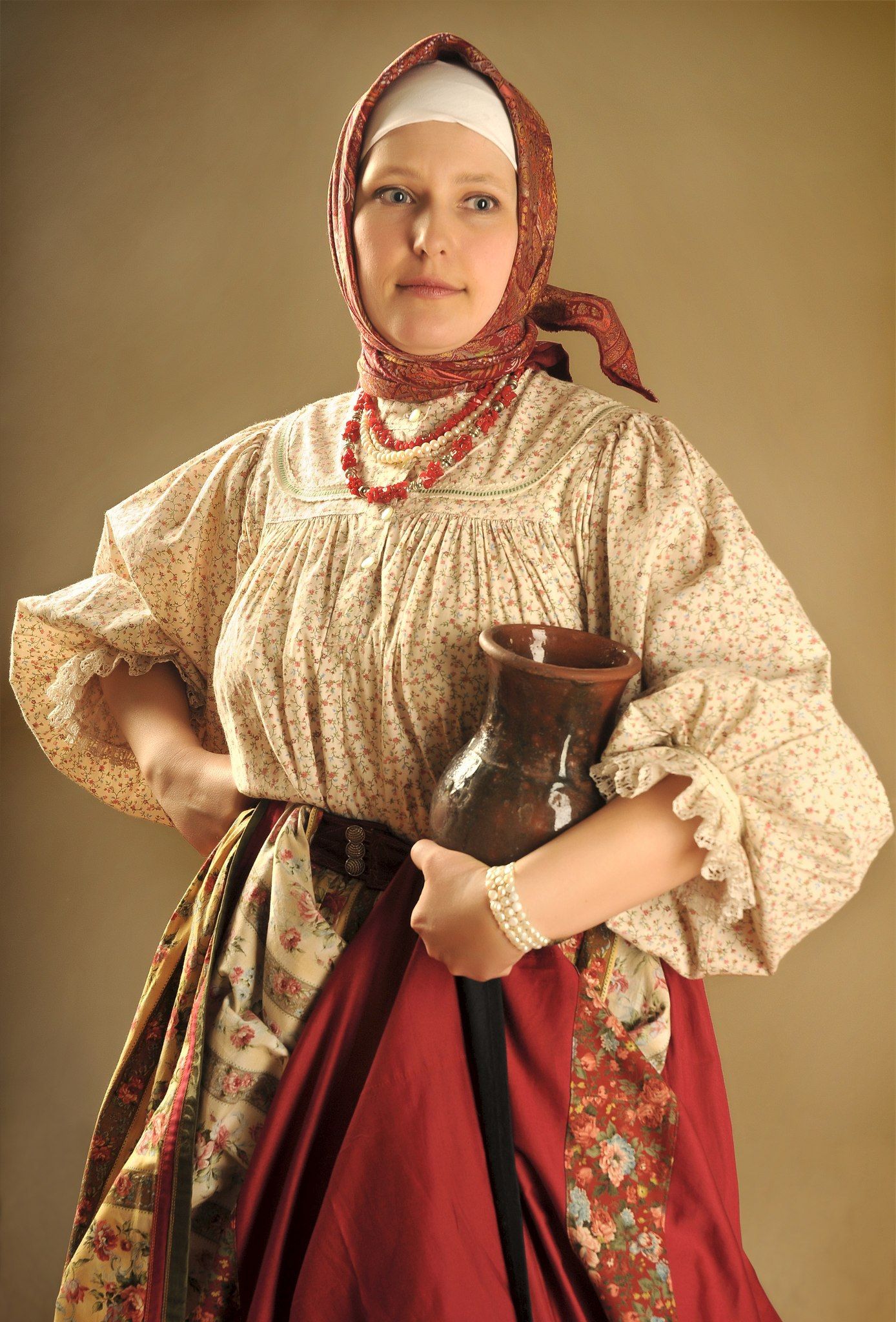 Girls in Slavic costumes in Maua